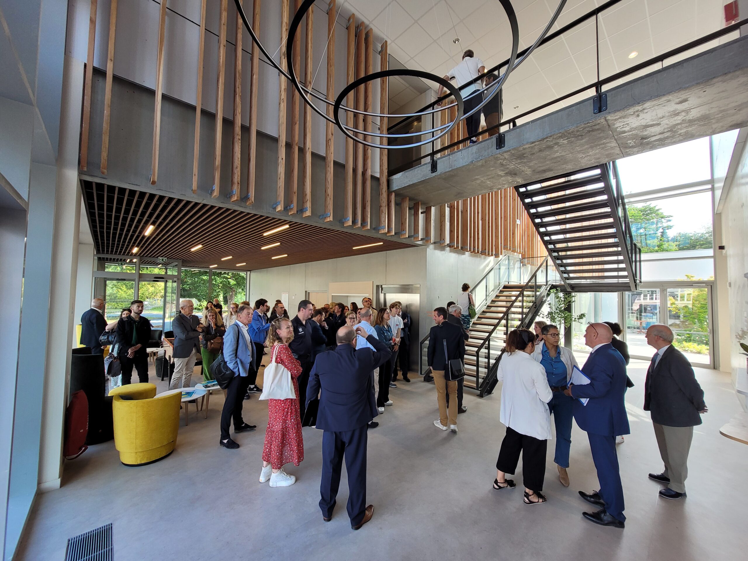 Visite des nouveaux locaux