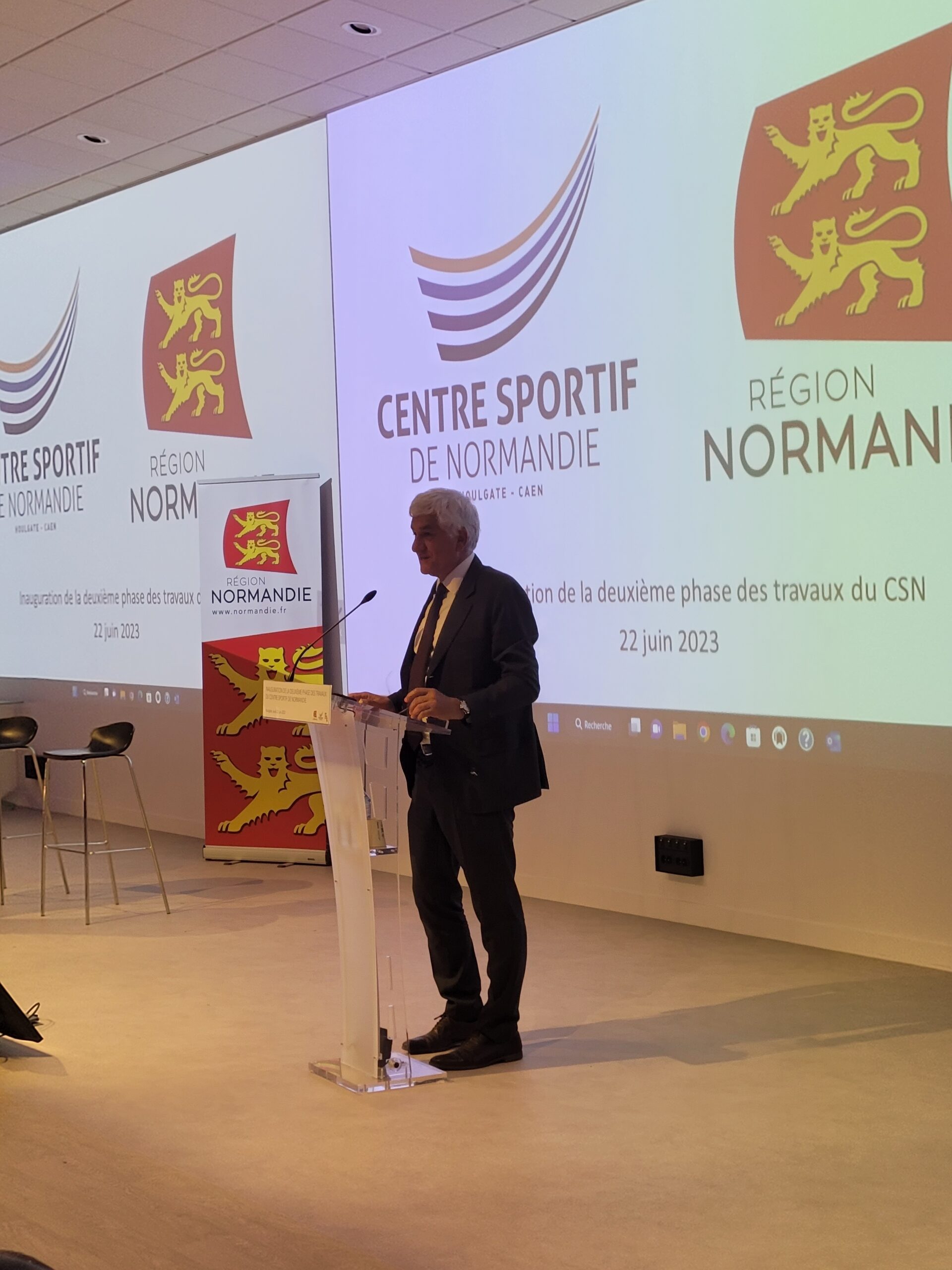 Discours du Président Morin