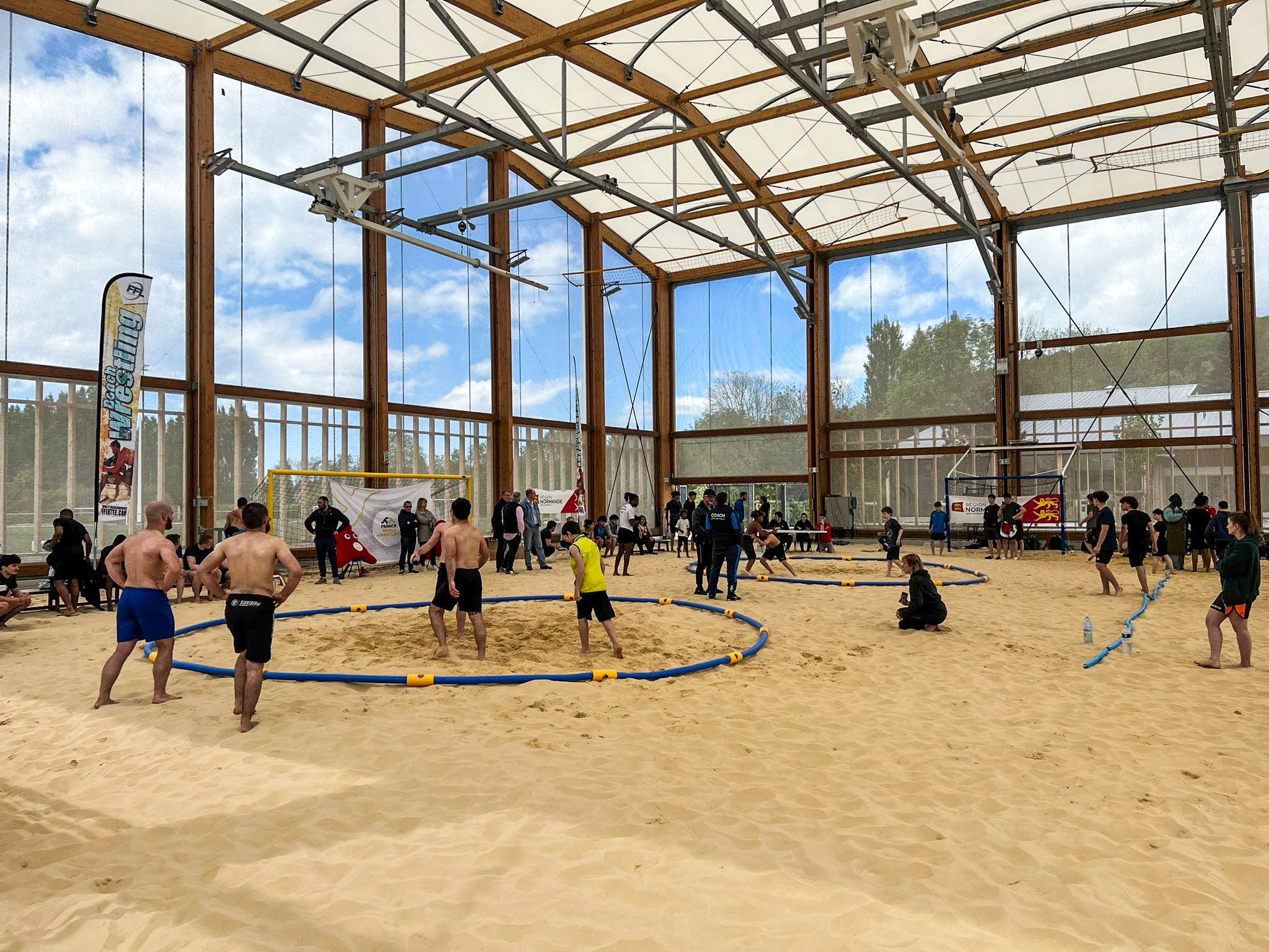 Beach Wrestling 1